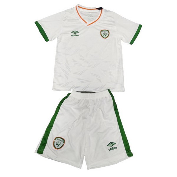 Camiseta Irlanda Segunda Equipación Niño 2020 Blanco